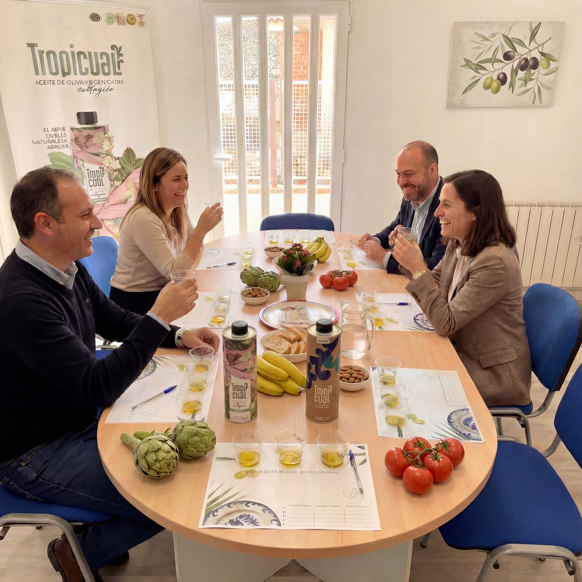 EVOO tasting workshop